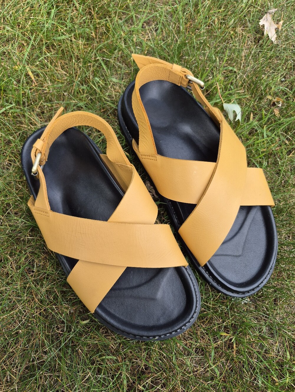 Liberté Capri Tan Leather Sandal